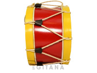 Egitana Bombo Tradicional nº0 vermelho/amarelo Egitana Bombo Tradicional nº0 vermelho/amarelo